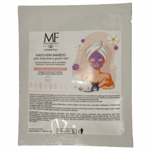 BAMBUS VLIES MASKE GEGEN UNREINHEITEN UND MITESSER - Maschera anti macchie e punti neri